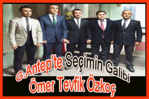 G.ANTEP'TE YARIŞI Ö.TEVFİK ÖZKOÇ KAZANDI