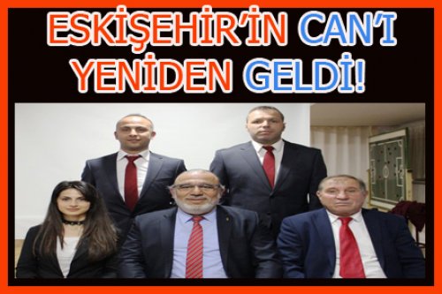 ESKİŞEHİR'DE İLHAMİ CAN YENİDEN BAŞKAN OLDU!