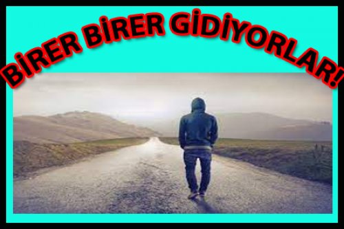 BİRER BİRER BIRAKIYORLAR..!