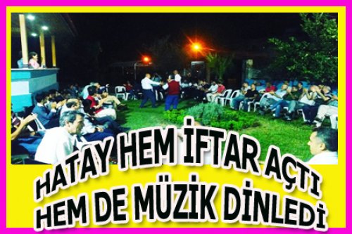 2017 HATAY İFTARINI VERDİ