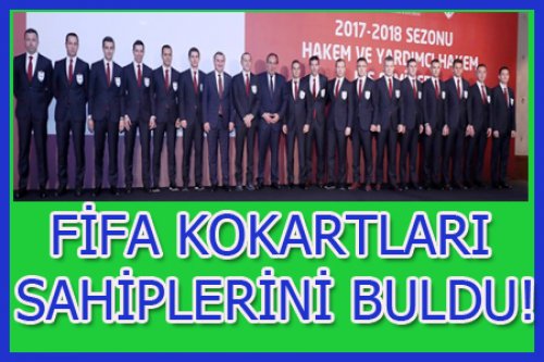 2018 FİFA KOKARTLARI TAKILDI
