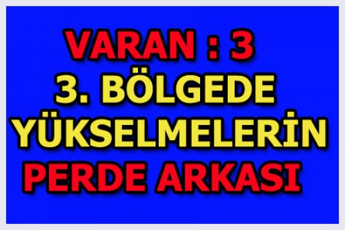 3. BÖLGE KLASMAN DEĞERLENDİRMELERİ