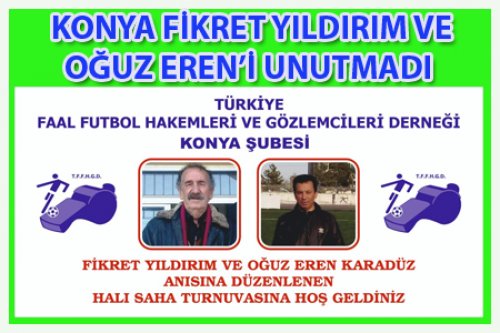 KONYA'DA AHDE VEFA TURNUVASI