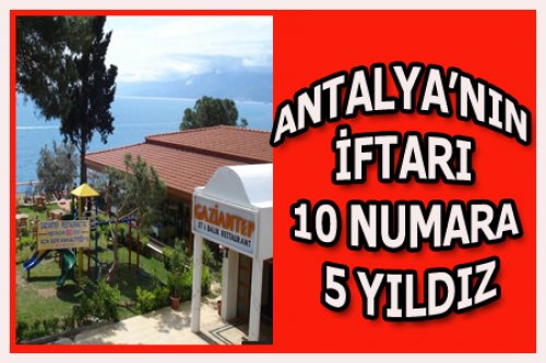 ANTALYA İFTARDA FUTBOL AİLESİNİ BULUŞTURDU