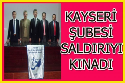 KAYSERİ'DE HAKEMLERE SALDIRI