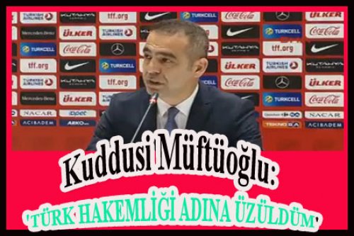 KUDDUSİ MÜFTÜOĞLU BASIN AÇIKLAMASI YAPTI