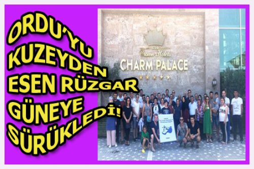 ORDULU HAKEMLERİN TATİL KEYFİ