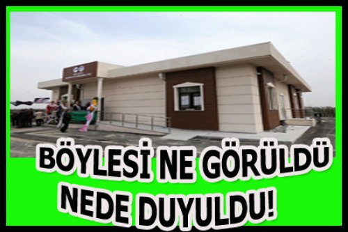 SAKARYA ÖYLE BİR TESİS YAPTI Kİ DOSTLAR BAŞINA..!