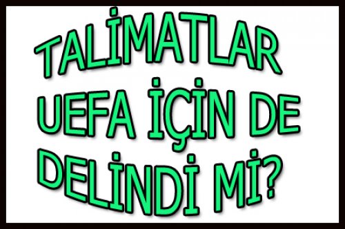 TALİMATLAR NEYE YARAR?