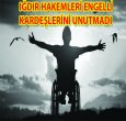 IĞDIR HAKEMLERİ ENGELLİ KARDEŞLERİNİ UNUTMADI!