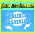 ŞİMDİ SIRA SİZLERDE!