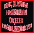 KLASMAN HAKEMLERİ; HİZAYA GEEEL..!