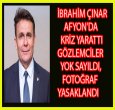 İBRAHİM ÇINAR NEDEN GÖZLEMCİLERİ ÇAĞIRMIYOR?