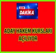 ADAY HAKEM KURSLARI BAŞLIYOR!