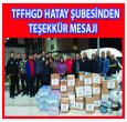 HATAY ŞUBE BAŞKANINDAN MESAJ VAR