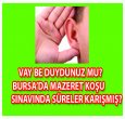 BURSA'DA KOŞU SÜRELERİ KARIŞTI!