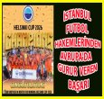 İSTANBUL FUTBOL HAKEMLERİNDEN AVRUPA'DA GURUR VEREN BAŞARI