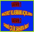 MAZARET KLASMANI AÇIKLANDI