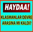 KLASMANLAR DEVRE ARASINA MI KAYDI?