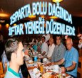ISPARTA İFTARI BOLU DAĞINDA VERDİ!