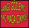 GÖZLEMCİ MAÇ SAYILARI