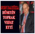 HÜSEYİN TOPRAK VEFAT ETTİ