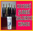 KAYSERİ'DE HAKEMLERE SALDIRI